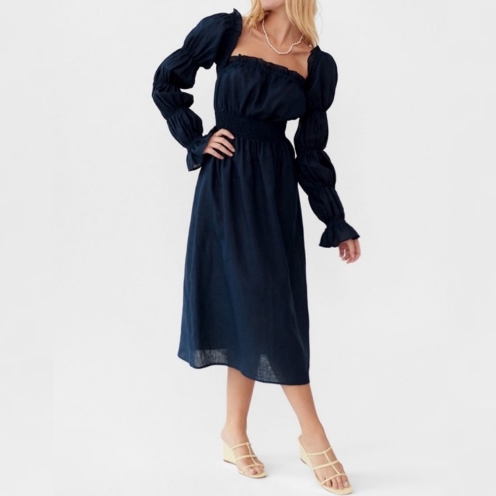 Sleeper Michelin Navy Dress